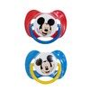 Chupón Disney Baby Mickey Mouse 2pz Azul Rojo | Coppel.com