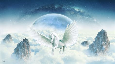 Fantasy Pegasus Wallpaper