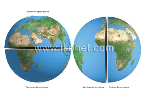 Earth > geography > cartography > hemispheres image - Visual Dictionary