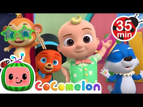 What is my Name Song + More Baby animal songs CoComelon Animal Time ...