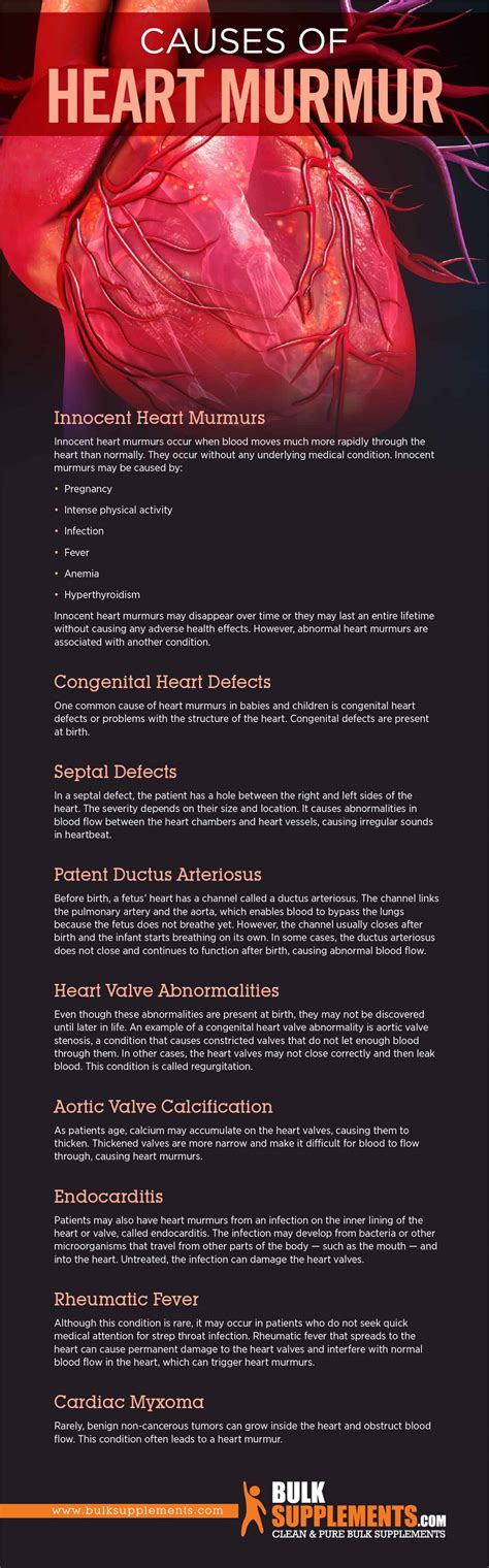 Heart Murmur: Causes, Characteristics & Treatment