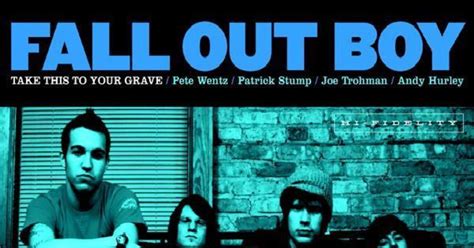 Fall Out Boy, 'Take This to Your Grave' (2003) | 50 Greatest Pop-Punk ...