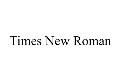 Times New Roman Font - Dfonts