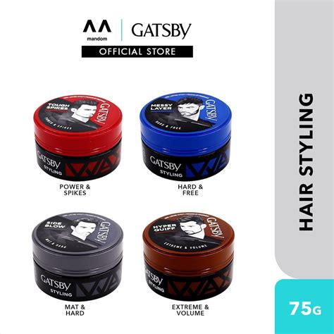 Gatsby Styling Wax 75g (mens hair wax, Wax hair man, hairstyle) | Shopee Malaysia