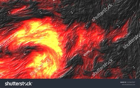 Lava Flow Texture Background Stock Illustration 1223667697 | Shutterstock