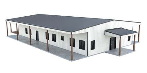 40x80 Metal Building With Living Quarters | Custom Kits