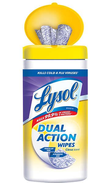 Lysol Dual Action Disinfecting Wipes Reviews 2019