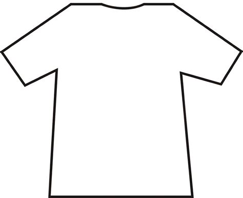 Free T Shirt Outline Template, Download Free T Shirt Outline Template png images, Free ClipArts ...