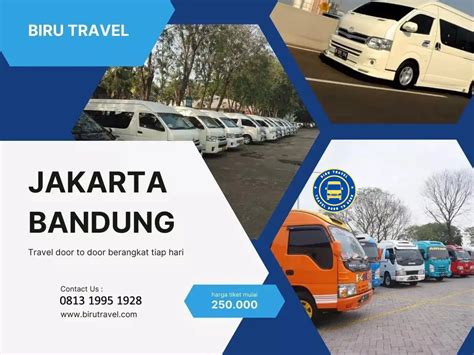 Travel dari Jakarta ke Bandung Harga Tiket Jadwal Terbaru 2025