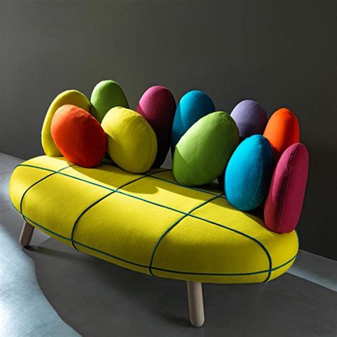 2P sofa. #funky #colourful #ultramodern #design #sofa #lounge #furniture #livingroom # ...