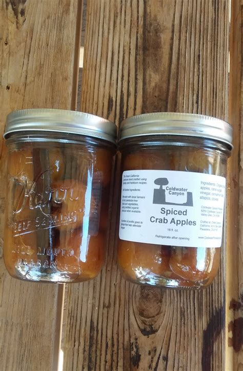 Spiced Crab Apples 16oz Delicious Vegan Food Gift for Any - Etsy