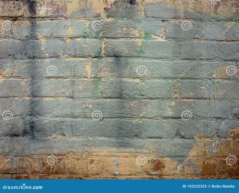 Old Brick Wall Painted Graffiti Texture Background Stock Image - Image ...