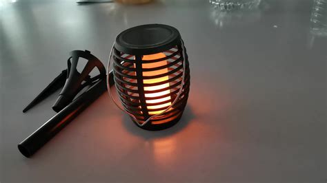 Mini Solar Flame Flickering Tiki Lamp Torch - Buy Solar Tiki Torches ...