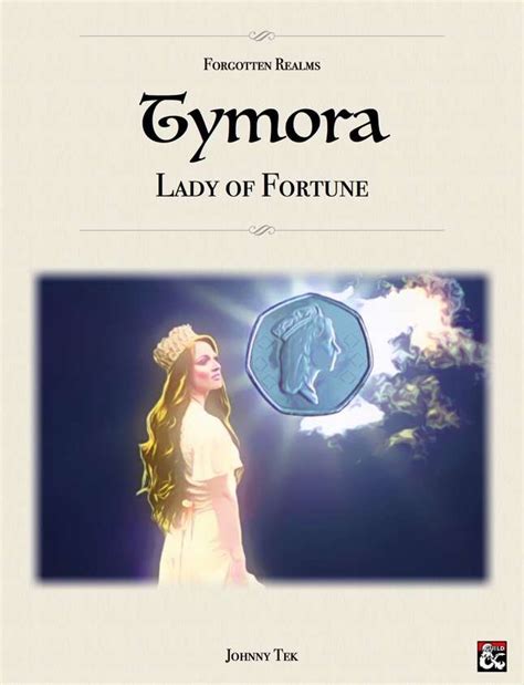 TYMORA, Lady of Fortune Forgotten Realms 5e - Dungeon Masters Guild | Dungeon Masters Guild