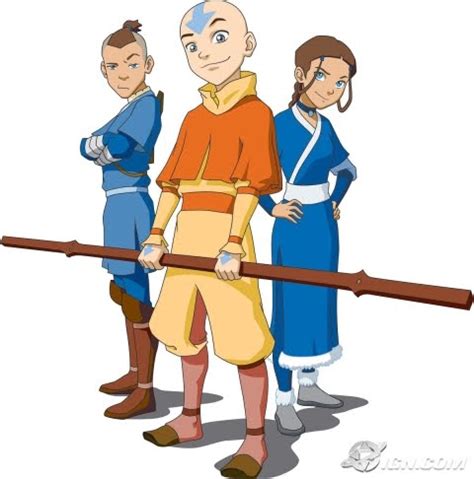 Avatar The Last Airbender Sokka Aang Katara | Vector Game