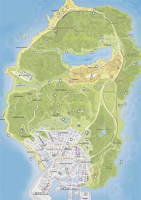 Gta 5 Real Map