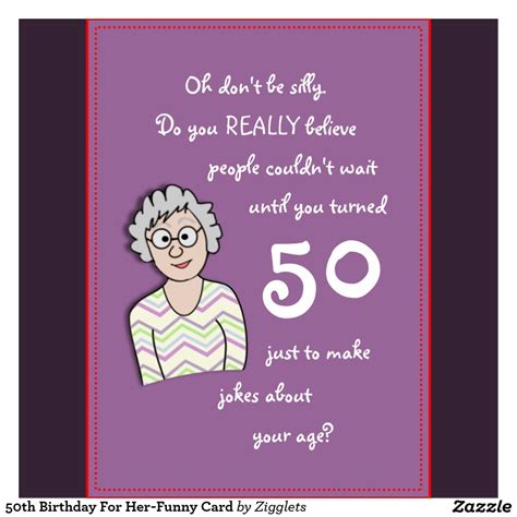 Funny Quotes For 50th Birthday Woman - Birthday Messages