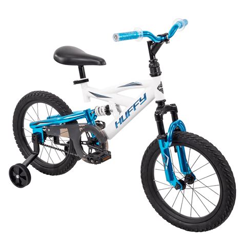 Huffy 16" DS 1600 Boys' Bike for Kids with EZ Build, White - Walmart ...