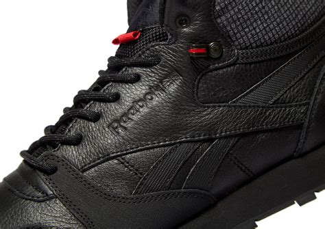 Lyst - Reebok Classic Leather Mid in Black for Men