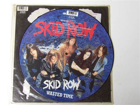 Skid Row: Wasted Time 12" PICTURE DISC