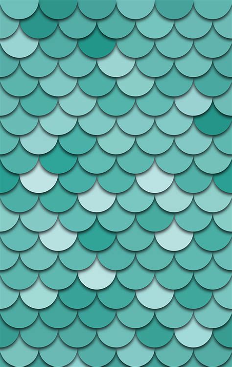 Teal Fish Scale on Behance | Mint green wallpaper, Mermaid wallpapers ...