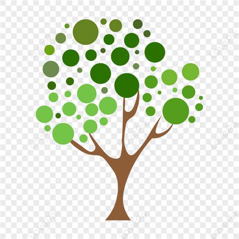 Cartoon Tree Vector, Tree White, Dark Tree, Green Tree PNG Hd Transparent Image And Clipart ...