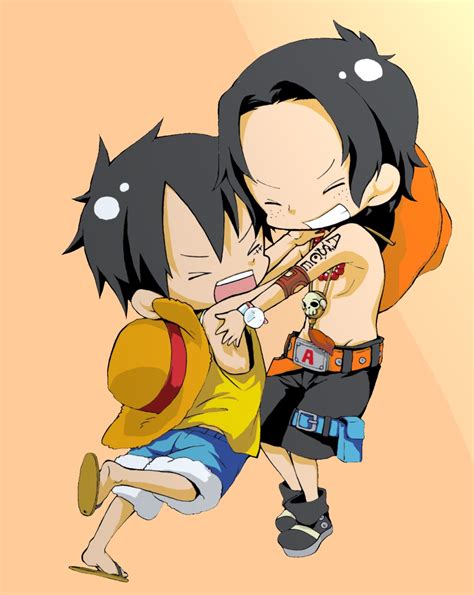 One Piece Luffy & Ace