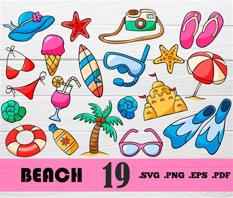 Summer SVG Bundle, Summer Svg, Beach Svg, Summer Design for Shirts, Summertime Svg, Summer ...