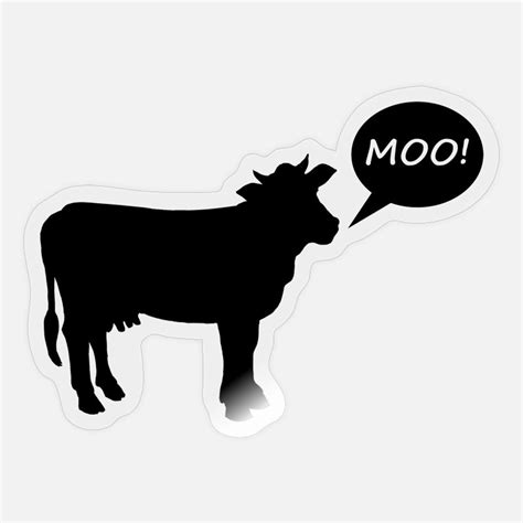 Moo Stickers | Unique Designs | Spreadshirt