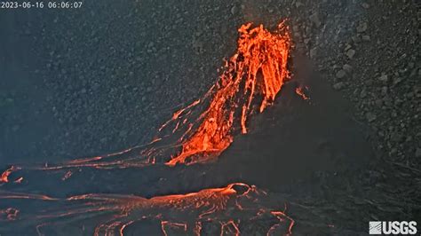 Kīlauea Volcano Eruption Update for Friday, June 16