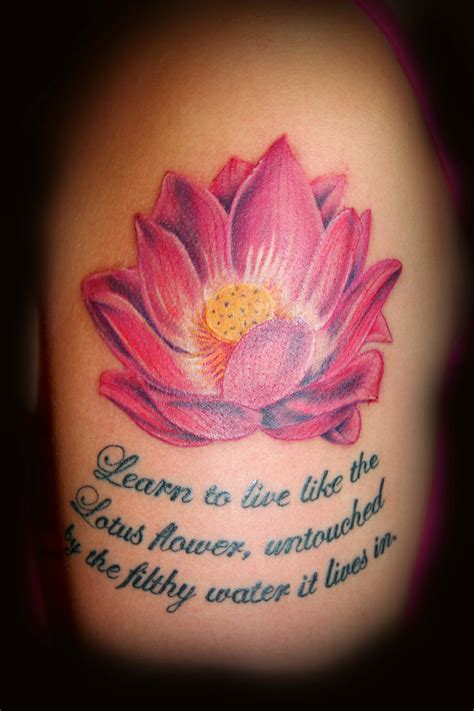 Lotus Flower Tattoo Designs - Flower With Styles