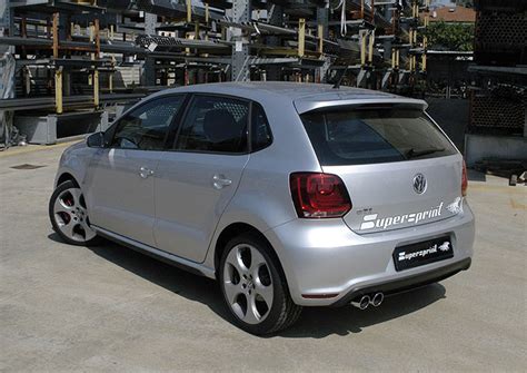 Performance sport exhaust for VW POLO 6R GTI, VW POLO 6R GTI 1.4 TSI 3d./5d. (180 Hp) 2010 ...