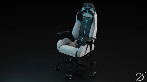 ArtStation - Alienware s5000 Gaming Chair | Game Assets