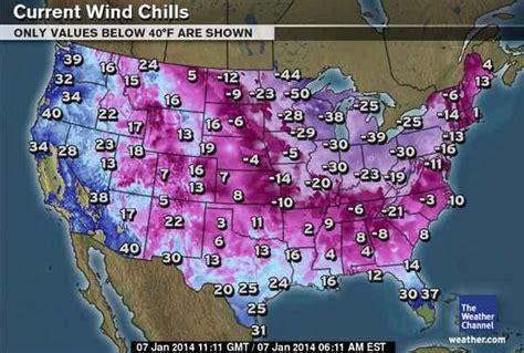 Wind Chill Weather Map - Franny Antonietta