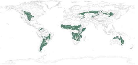 Temperate Grassland Map