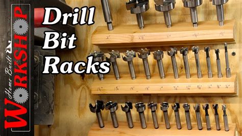 How to make a Drill Bit Rack | Workshop Storage - YouTube