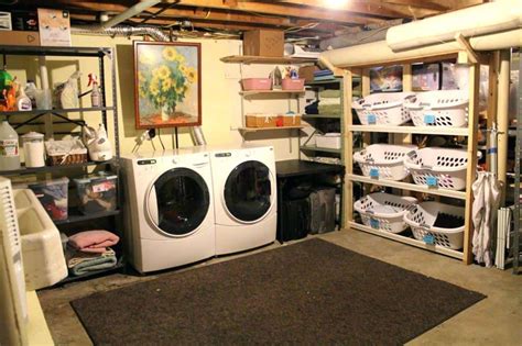 15 Basement Laundry Room Ideas (Make it more inviting!)