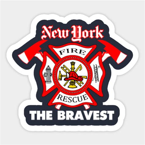 New York Fire Department - New York Fire Department - Sticker | TeePublic