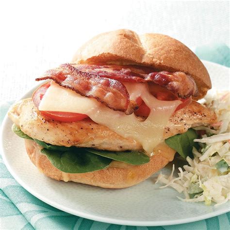 Bacon-Chicken Sandwiches Recipe | Taste of Home