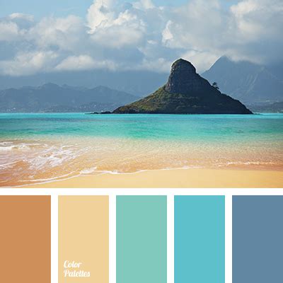 Color Palette #2106 | Relaxing color schemes, Beach color schemes, Relaxing colors