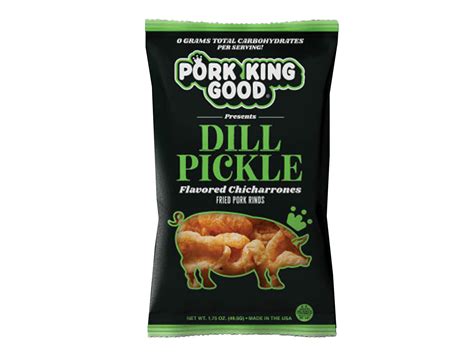 Dill Pickle Pork Rinds - Taste of Amish