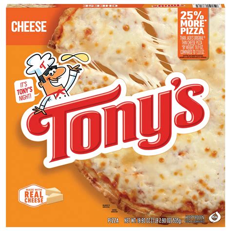 Tony's Frozen Pizza - Cheese - Shop Pizza at H-E-B