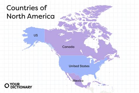 How Many Countries Are in North America? Full List + Territories | YourDictionary