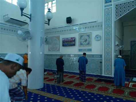 Pemasangan Sistem Jam Solat TV di Masjid Seri Semantan