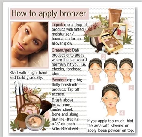 How To Apply Bronzer And Blush Together - Latest Asian Fashions