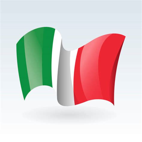 Waving Italian Flag Illustrations, Royalty-Free Vector Graphics & Clip ...