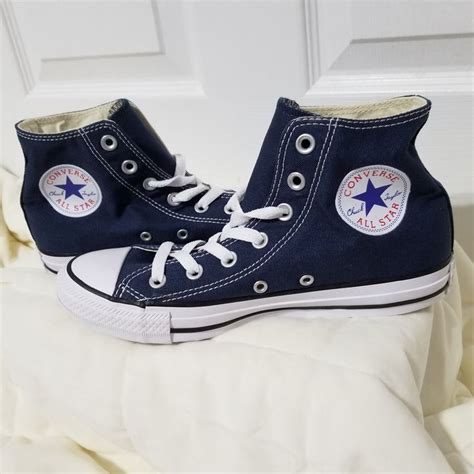 Converse Dark Blue High Tops B5 | Converse high tops colors, Blue ...