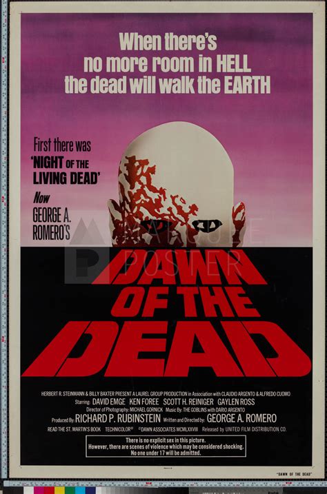 Marquee Poster | Dawn of the Dead 1978 US 1-sheet