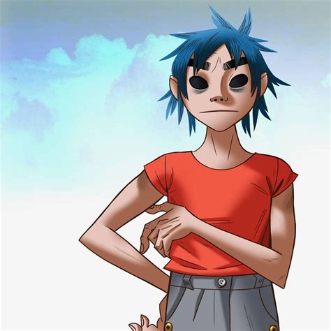 2d Gorillaz Fan Art By Robertfig Gorillaz Gorillaz