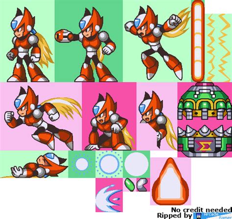 Zero Zero Megaman X Sprite Clipart Full Size Clipart